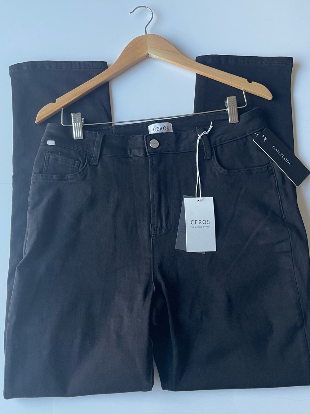 CEROS Black Plus High Rise Skinny Jeans Size 16 NWT